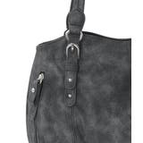 [2WAY]シャイニーカラーベルトデザインラウンドトートバッグ | MK MICHEL KLEIN BAG | 詳細画像14 