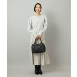 [2WAY]シャイニーカラーベルトデザインラウンドトートバッグ | MK MICHEL KLEIN BAG | 詳細画像16 