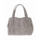 グレージュ | [2WAY]シャイニーカラーベルトデザインラウンドトートバッグ | MK MICHEL KLEIN BAG