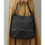 [2WAY/A4収納可]デニム風デザイン変形トートバッグ | MK MICHEL KLEIN BAG | 詳細画像1 