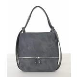 [2WAY/A4収納可]デニム風デザイン変形トートバッグ | MK MICHEL KLEIN BAG | 詳細画像2 