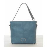 ブルー | [2WAY]メタルタグアクセントショルダーバッグ | MK MICHEL KLEIN BAG