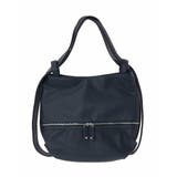 ネイビー | [2WAY]パンチングデザイン変形ミニトートバッグ | MK MICHEL KLEIN BAG