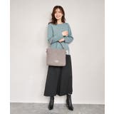 [2WAY]スエード風メタルタグアクセントショルダーバッグ | MK MICHEL KLEIN BAG | 詳細画像19 