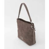 [2WAY]スエード風メタルタグアクセントショルダーバッグ | MK MICHEL KLEIN BAG | 詳細画像2 