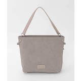 グレー | [2WAY]スエード風メタルタグアクセントショルダーバッグ | MK MICHEL KLEIN BAG