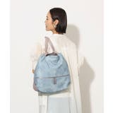 [2WAY/A4サイズ対応]シルバーラメアクセント変形トートバッグ | MK MICHEL KLEIN BAG | 詳細画像1 