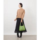 [2WAY]合成皮革タックデザインバッグ | MK MICHEL KLEIN BAG | 詳細画像20 