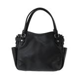 ブラック | [2WAY]サイドポケットデザイントートバッグ | MK MICHEL KLEIN BAG