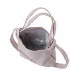 [2WAY/A4サイズ対応]パンチングデザイン変形トートバッグ | MK MICHEL KLEIN BAG | 詳細画像14 