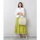 [2WAY/A4サイズ対応]パンチングデザイン変形トートバッグ | MK MICHEL KLEIN BAG | 詳細画像26 