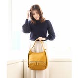 マスタード | [2WAY]パンチングデザイン変形ミニトートバッグ | MK MICHEL KLEIN BAG