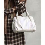 [2WAY]ベルトデザインラウンドトートバッグ | MK MICHEL KLEIN BAG | 詳細画像1 