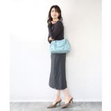 [2WAY]ベルトデザインラウンドトートバッグ | MK MICHEL KLEIN BAG | 詳細画像21 