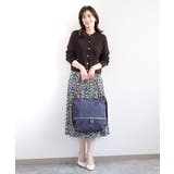 [2WAY/A4収納可]デニム風デザイン変形トートバッグ | MK MICHEL KLEIN BAG | 詳細画像18 