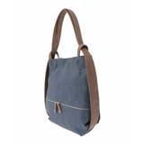 [2WAY/A4収納可]デニム風デザイン変形トートバッグ | MK MICHEL KLEIN BAG | 詳細画像3 