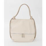 アイボリー | [2WAY/A4収納可]デニム風デザイン変形トートバッグ | MK MICHEL KLEIN BAG
