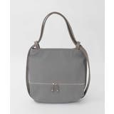 グレー | [2WAY/A4収納可]デニム風デザイン変形トートバッグ | MK MICHEL KLEIN BAG