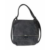 ブラック | [2WAY/A4収納可]デニム風デザイン変形トートバッグ | MK MICHEL KLEIN BAG