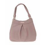 ピンク | [2WAY]合成皮革タックデザインバッグ | MK MICHEL KLEIN BAG