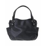 ブラック | [2WAY]サイドポケットデザイントートバッグ | MK MICHEL KLEIN BAG