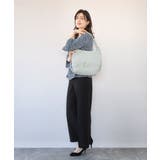 [2WAY]パンチングデザイン変形ミニトートバッグ | MK MICHEL KLEIN BAG | 詳細画像16 