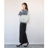 [2WAY]パンチングデザイン変形ミニトートバッグ | MK MICHEL KLEIN BAG | 詳細画像18 