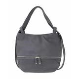 グレー | [2WAY]パンチングデザイン変形ミニトートバッグ | MK MICHEL KLEIN BAG