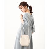 アイボリー | [軽量]メッシュ風コクーンシルエットショルダーバッグ | MK MICHEL KLEIN BAG
