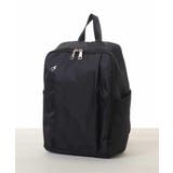 ブラック | フロントタックコンパクトリュック | MK MICHEL KLEIN BAG