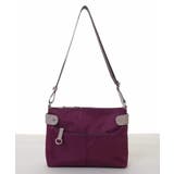 [撥水/500g以下の軽量]アクセントレザーコンパクトショルダーバッグ | MK MICHEL KLEIN BAG | 詳細画像2 