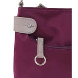 [撥水/500g以下の軽量]アクセントレザーコンパクトショルダーバッグ | MK MICHEL KLEIN BAG | 詳細画像7 