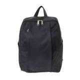 ブラック | [撥水/A4収納可]フロントタックコンパクトリュック | MK MICHEL KLEIN BAG