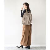 [撥水/A4収納可]フロントタックデザインリュック | MK MICHEL KLEIN BAG | 詳細画像17 