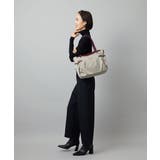 [撥水/2WAY/A4収納可]サイドポケットパイピングバッグ | MK MICHEL KLEIN BAG | 詳細画像18 