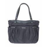 ブラック | [撥水/2WAY/A4収納可]サイドポケットパイピングバッグ | MK MICHEL KLEIN BAG