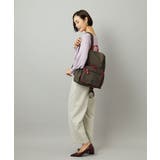 [撥水/A4収納可]スクエアデザインバックパック | MK MICHEL KLEIN BAG | 詳細画像19 
