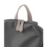 [撥水/A4収納可]スクエアデザインバックパック | MK MICHEL KLEIN BAG | 詳細画像6 