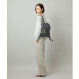 [撥水加工/軽量]スクエアデザインコンパクトリュック | MK MICHEL KLEIN BAG | 詳細画像17 