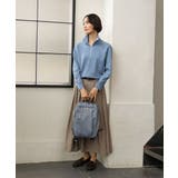 [15L/撥水/A4収納可]フロントタックデザインコンパクトリュック | MK MICHEL KLEIN BAG | 詳細画像17 