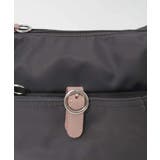 [撥水/軽量]レザーポイントナイロンショルダーバッグ | MK MICHEL KLEIN BAG | 詳細画像12 