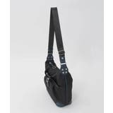 [撥水/軽量]レザーポイントナイロンショルダーバッグ | MK MICHEL KLEIN BAG | 詳細画像2 