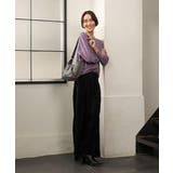 [撥水/軽量]レザーポイントナイロンショルダーバッグ | MK MICHEL KLEIN BAG | 詳細画像21 