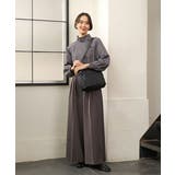 [撥水/軽量]アクセントレザースクエアショルダーバッグ | MK MICHEL KLEIN BAG | 詳細画像23 