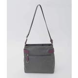 [撥水/軽量]アクセントレザースクエアショルダーバッグ | MK MICHEL KLEIN BAG | 詳細画像4 
