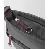 [撥水/軽量]アクセントレザースクエアショルダーバッグ | MK MICHEL KLEIN BAG | 詳細画像5 