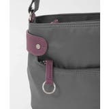[撥水/軽量]アクセントレザーコンパクトショルダーバッグ | MK MICHEL KLEIN BAG | 詳細画像13 