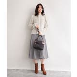 [撥水/軽量]アクセントレザーコンパクトショルダーバッグ | MK MICHEL KLEIN BAG | 詳細画像19 