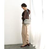 [撥水/軽量]アクセントレザーコンパクトショルダーバッグ | MK MICHEL KLEIN BAG | 詳細画像21 