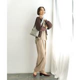 [撥水/軽量]アクセントレザーコンパクトショルダーバッグ | MK MICHEL KLEIN BAG | 詳細画像22 